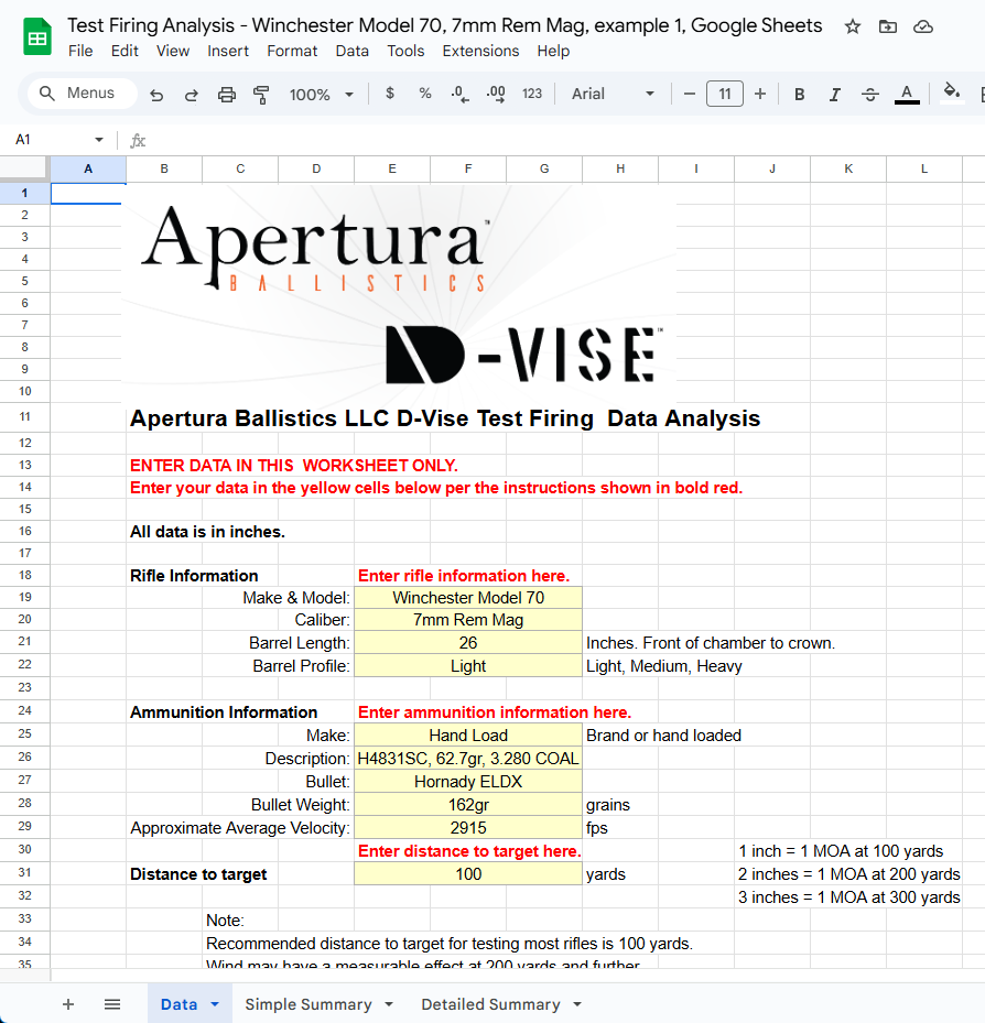 google sheets instructions 3