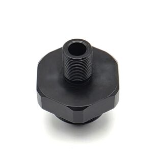 muzzle cap, threaded, 1/2 28